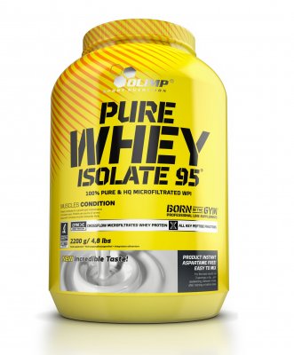 Pure Whey Isolate 95, 2200 g, Olimp, Čokoláda