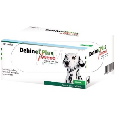 Dehinel plus Flavour 100 tbl. pro psy