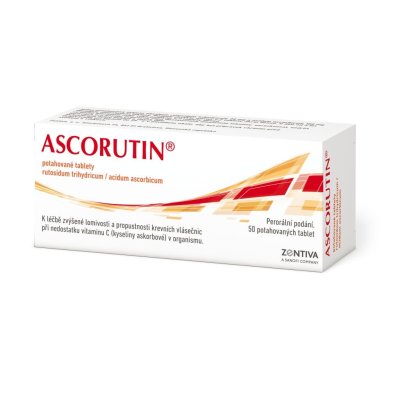 ASCORUTIN 100MG/20MG TBL FLM 50(5X10)