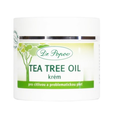 Dr.Popov Tea Tree Oil krém 50ml - II. jakost