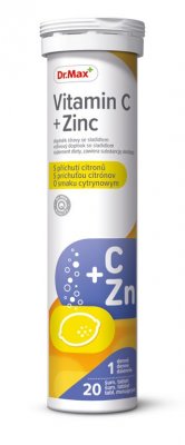 Dr.Max Vitamin C + Zinek 20 šumivých tablet