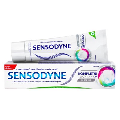 SENSODYNE Kompletní Ochrana+ Whitening Zubní pasta pro citlivé zuby 75 ml