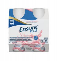 Ensure Plus Advance jahodová příchuť por.sol. 4 x 220 ml