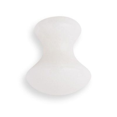 Revolution Skincare Masážní jadeit na pleť White Jade Gua Sha