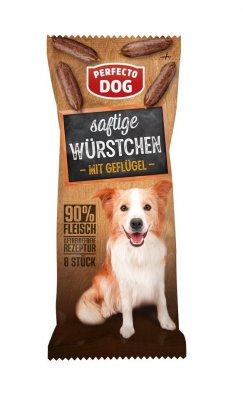 Perfecto Dog Sušené párečky s kuřecím masem 60 g