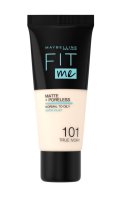 Maybelline Fit Me sjednocující matující make-up pro normální až mastnou pleť 101 True Ivory 30ml