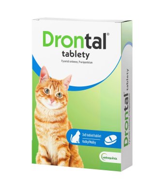 Drontal pro kočky 24 tablet