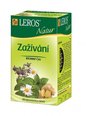 Leros Natur Zažívání porcovaný čaj 20x1,5 g
