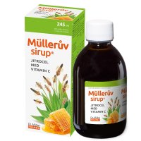 Müllerův sirup s jitrocelem medem a vit.C 245ml