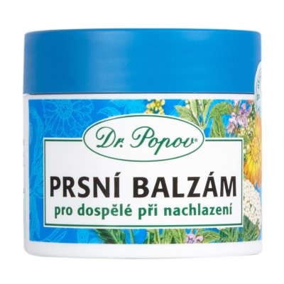 Dr.Popov Masážní prsní balzám pro dospělé 50ml