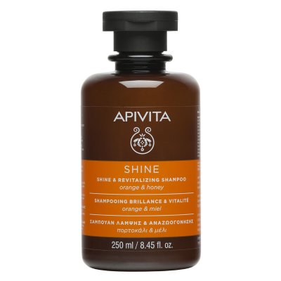 APIVITA Shine & Revitalizing šampon pro lesk a oživení 250 ml