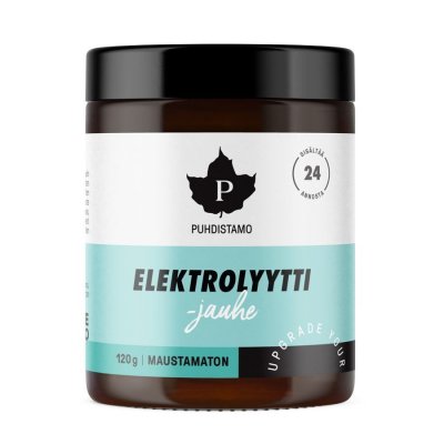 Puhdistimo Electrolyte Powder Natural 120g