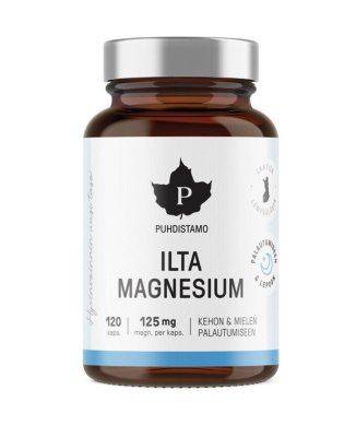 Puhdistamo Night Magnesium Hořčík cps.120