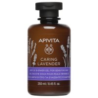 Apivita Caring Lavender jemný sprchový gel pro citlivou pokožku 250 ml