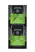 APIVITA Express Beauty Aloe pleťová maska 2x8 ml