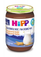 Hipp Bio Mléčná kaše na dobrou noc krupicová vanilková 190 g