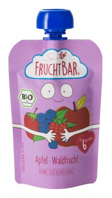 FruchtBar BIO s jablkem a lesními plody 100 g