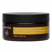 Apivita Holistic Hair Care Olive & Honey vyživující maska na vlasy 200 ml