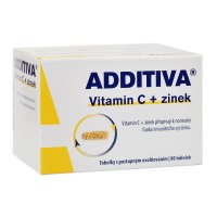 Additiva Vitamín C + zinek 80 tobolek