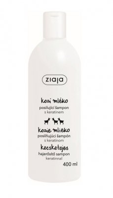 Ziaja šampon na vlasy s keratinem Kozí mléko 400 ml