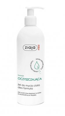 Ziaja Med Antibakteriální kúra Mycí gel 400 ml