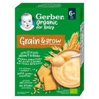 Gerber Organic Nemléčná kaše s příchutí sušenky 200 g