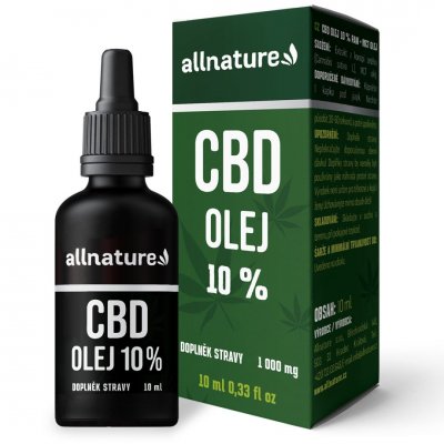 Allnature CBD olej 10% 10 ml