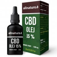 Allnature CBD olej 15% 10 ml