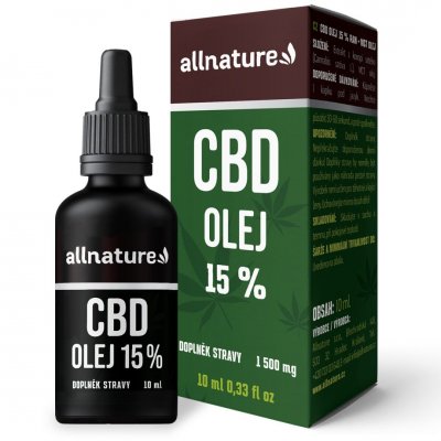 Allnature CBD olej 15% 10 ml