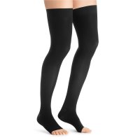 JOBST Ultra Sheer Stehenní punčochy bez špice vel. IV 1 pár černé JOBST Ultra Sheer Stehenní punčochy bez špice vel. IV 1 pár černé