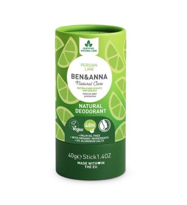Ben & Anna Natural deodorant Persian Lime 40 g