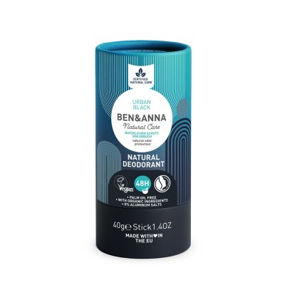 Ben & Anna Natural deodorant Urban Black 40 g