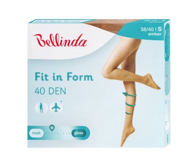 Bellinda Fit in Form 40 DEN vel.S punčochové kalhoty tělové