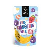 NATU Lyo Smoothie mix jahoda/banán/rybíz 20 g
