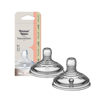 Tommee Tippee Náhradní savičky C2N variabilní průtok 0m+ 2 ks