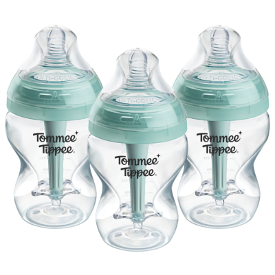 Tommee Tippee Kojenecká láhev C2N ANTI-COLIC 0m+ 260 ml 3 ks