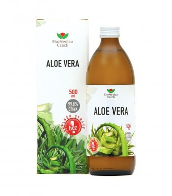 Ekomedica Aloe vera 99,8% šťáva 500 ml