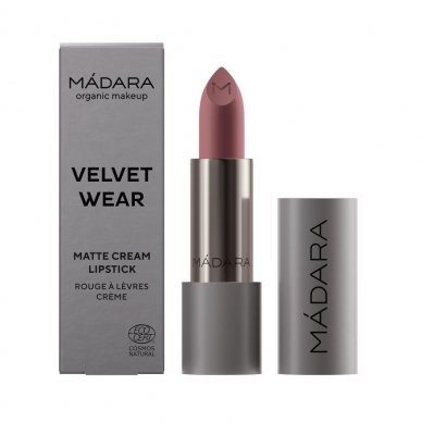 MÁDARA Velvet Wear Cool Nude matná krémová rtěnka 3,8 g MÁDARA Velvet Wear Cool Nude matná krémová rtěnka 3,8 g