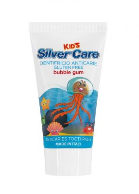Silver care Dětská zubní pasta bubble gum 50 ml