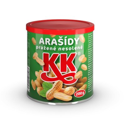 KK Arašídy pražené nesolené 200 g