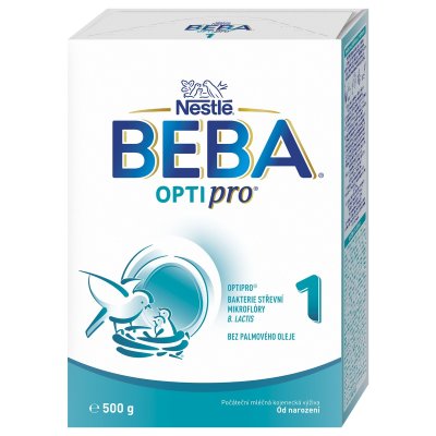 BEBA OPTIPRO 1 Počáteční kojenecké mléko 500 g