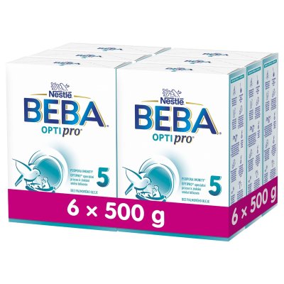 BEBA OPTIPRO 5 Batolecí mléko 6x500 g