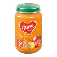 Hami Zelenina s krůtou a rajčaty 6+ masozeleninový příkrm 200 g