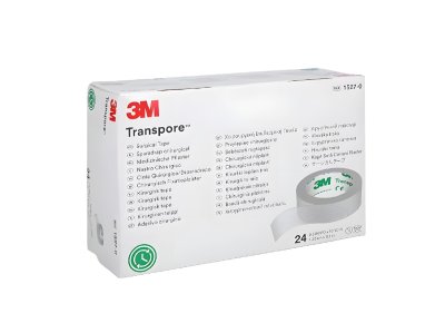 3M Transpore 1,25 cm x 9,15 m transparentní náplast 24 ks