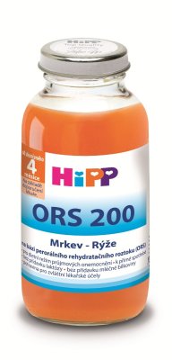 Hipp ORS 200 mrkvovo-rýžový odvar při průjmu 200 ml