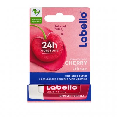 Labello Cherry Shine balzám na rty 5,5 ml