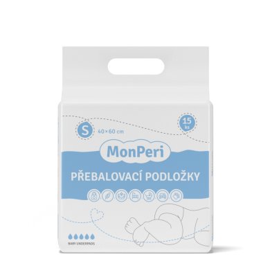 MonPeri Absorpční podložky SuperDry S 40 x 60 cm 25 ks