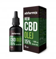 Abfarmis CBD 1500 mg olej 15% 10 ml