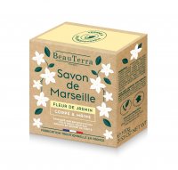 BeauTerra Marseillské tuhé mýdlo Jasmínový květ 100 g
