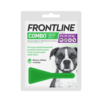 FRONTLINE COMBO pro psy 20-40 kg (L) 1 pipeta